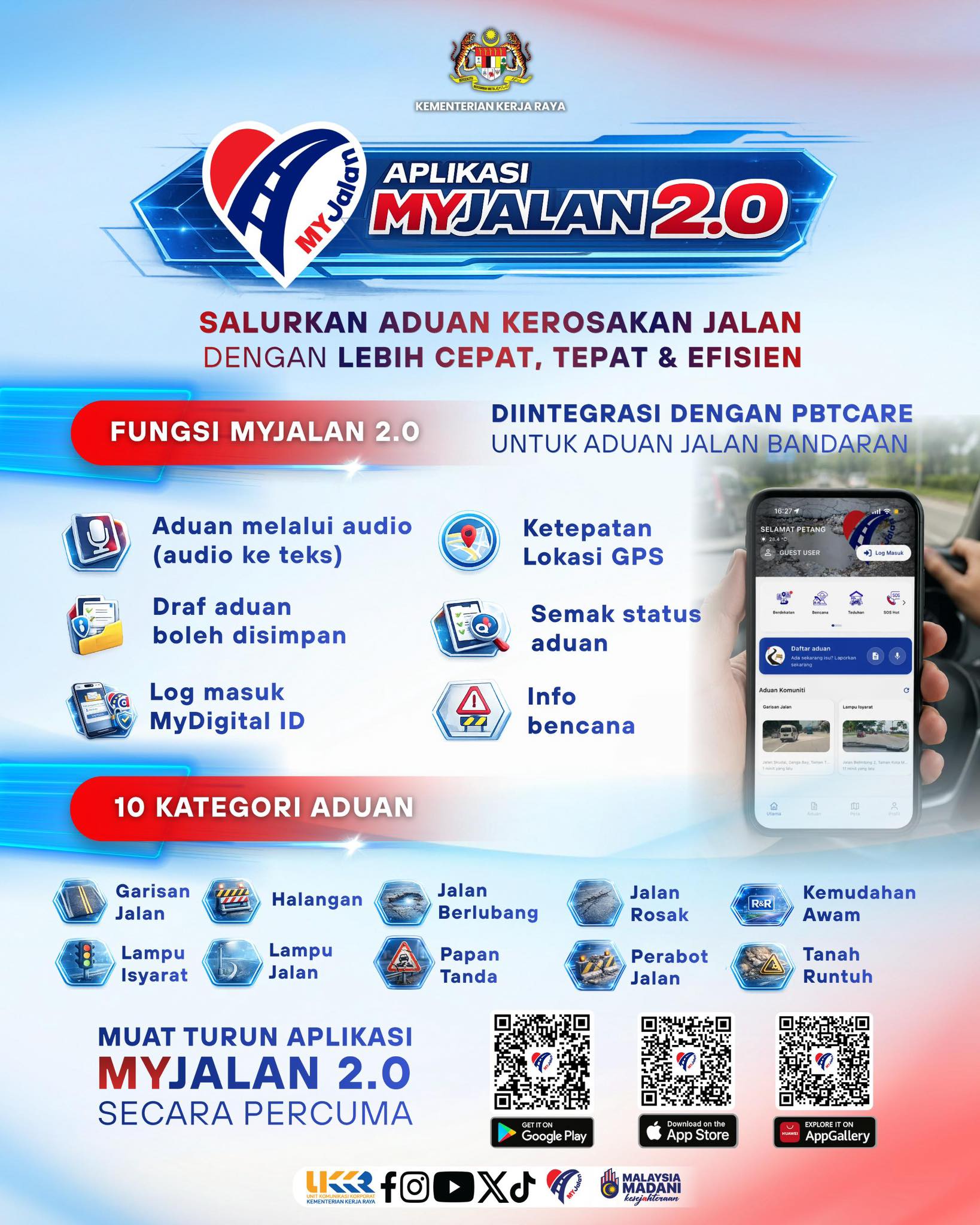 Nampak jalan rosak?